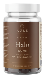 Halo 7 AM Glow Collagen Biotin Gummies
