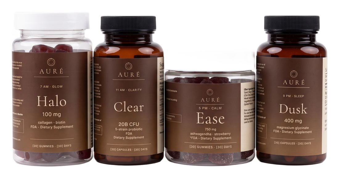 The AURÉ Ritual Four Step Set.