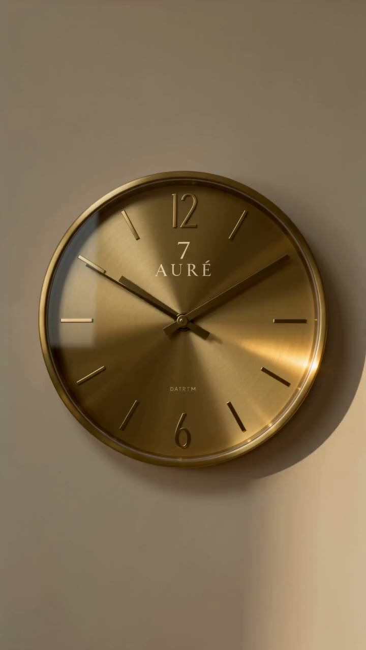The four AURÉ steps at the start of the ritual clock film