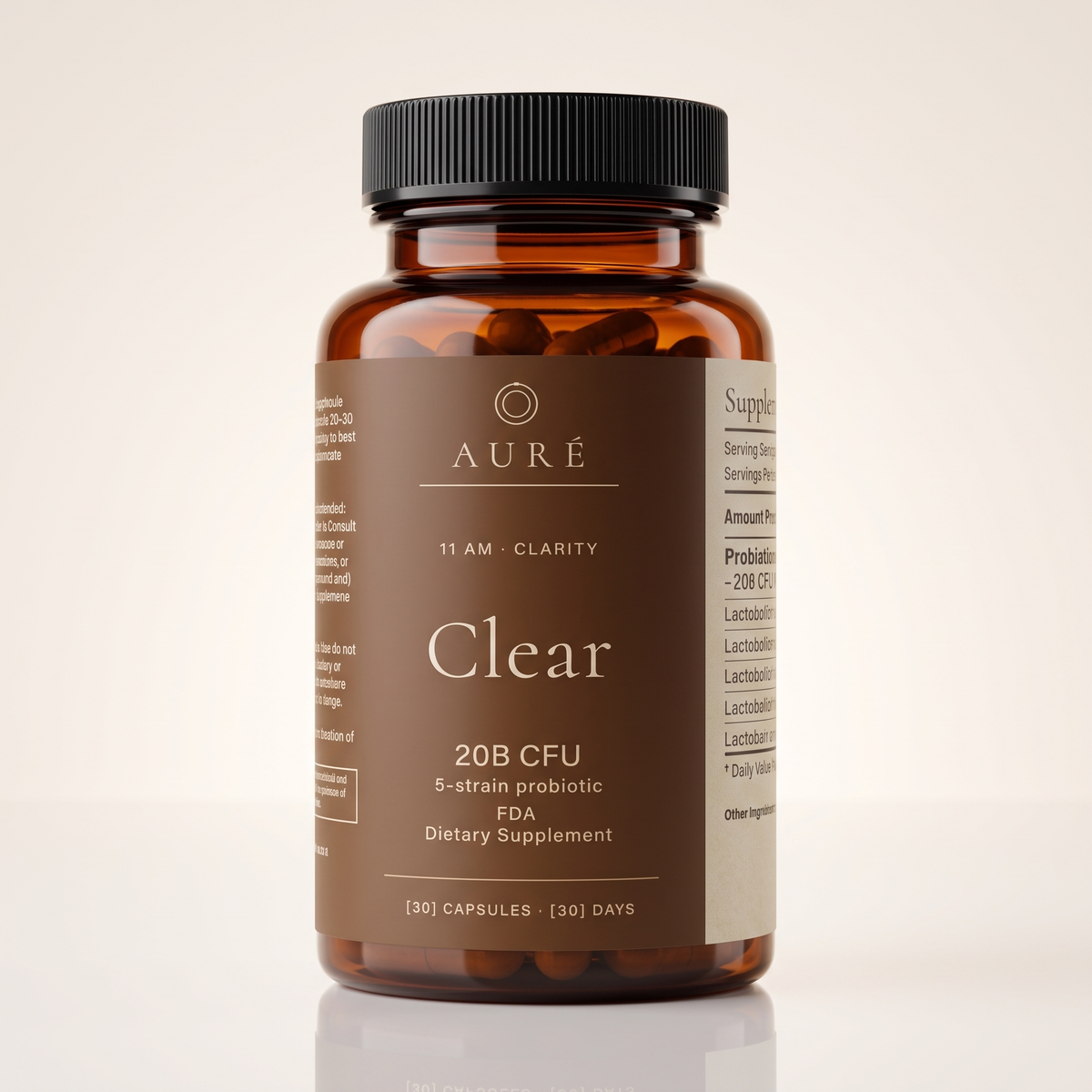 Clear 11 AM Clarity Probiotic 20B CFU